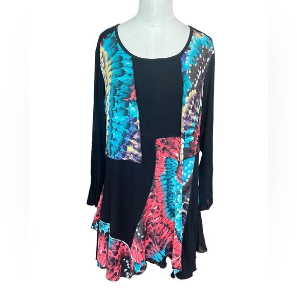From the Heart tunic blouse size 1x - Picture 1 of 9